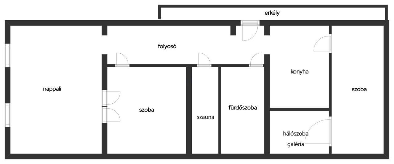 Akacfaapartman Budapešť Exteriér fotografie